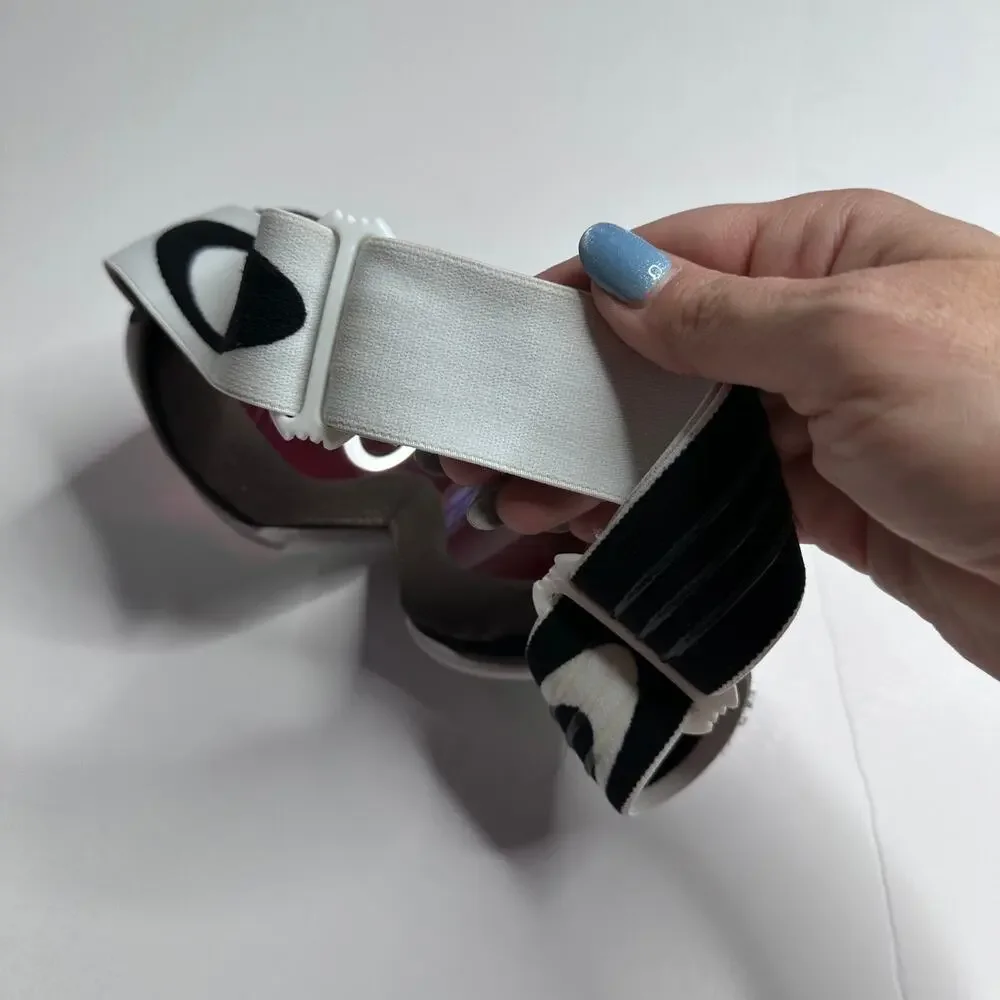 Oakley A Frame 2.0 White Frame Prizm Mirror Snow Goggles